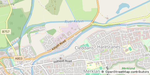 Map of Glasgow