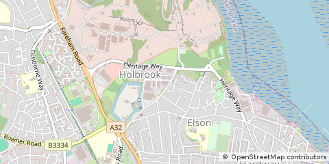 Map of Gosport