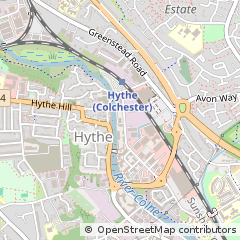 Map of Colchester, Essex