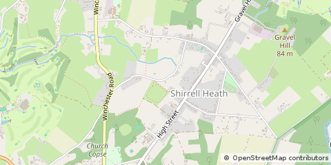 Map of Southampton, Hampshire