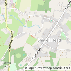 Map of Southampton, Hampshire