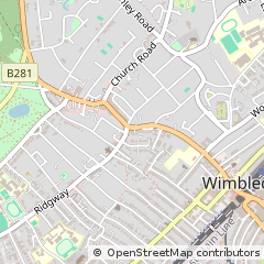 Map of London, Surrey