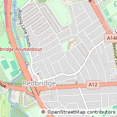Map of Ilford, Essex