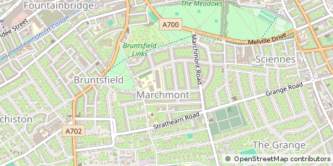 Map of Edinburgh