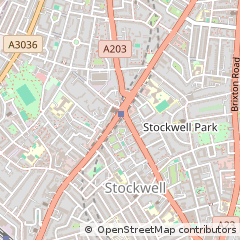 Map of Stockwell, London