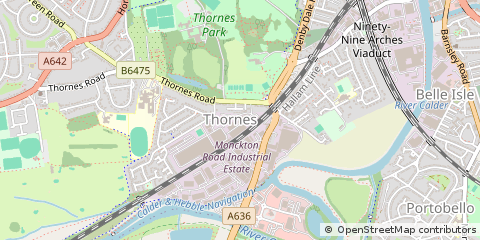 Map of Wakefield