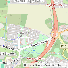 Map of Newcastle Upon Tyne