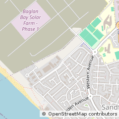 Map of Port Talbot, West Glamorgan