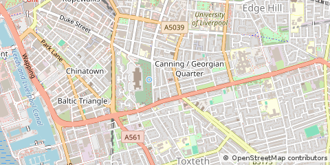 Map of Liverpool