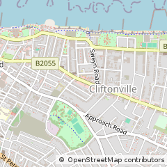 Map of Margate, Kent