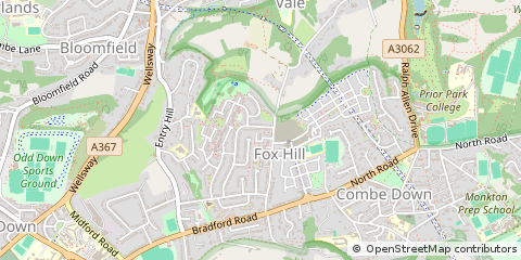 Map of Bath