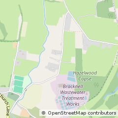 Map of Bracknell, Hertfordshire
