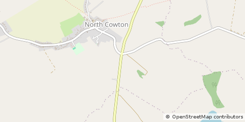 Map of Northallerton, North Yorkshire