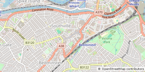 Map of Bristol