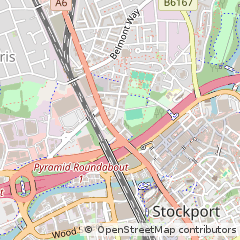Map of Stockport
