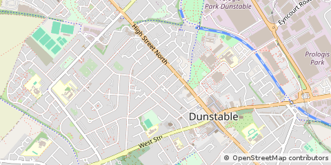 Map of Dunstable
