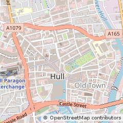 Map of Hull, East Yorkshire