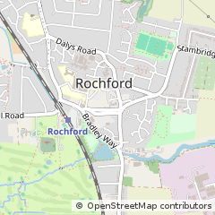 Map of Rochford, Essex