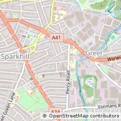 Map of Birmingham