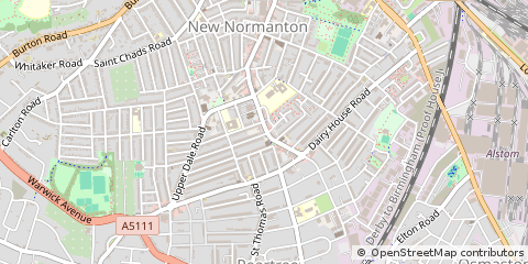 Map of Derby