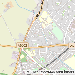 Map of Nottingham, Bilborough