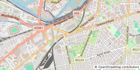 Map of Manchester