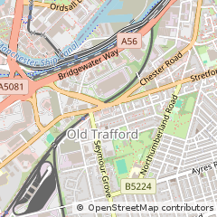 Map of Manchester
