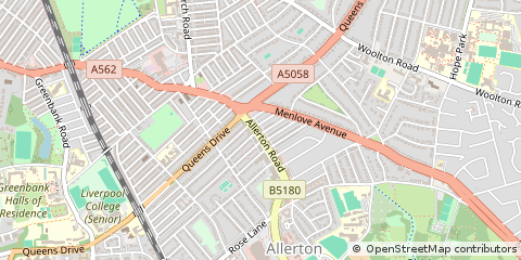 Map of Liverpool