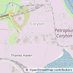Map of Stanford LE Hope, Essex