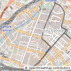 Map of Manchester