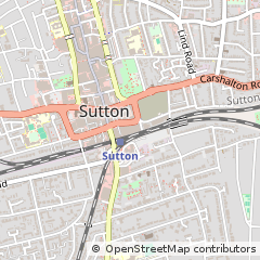 Map of Sutton