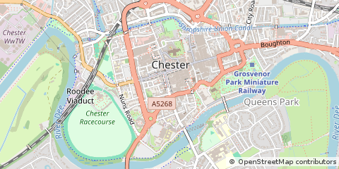 Map of Chester