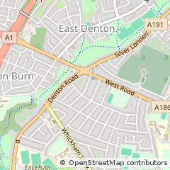 Map of Newcastle Upon Tyne