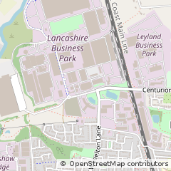 Map of Leyland