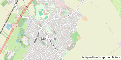 Map of Melbourn