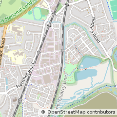 Map of Redhill,, Surrey.