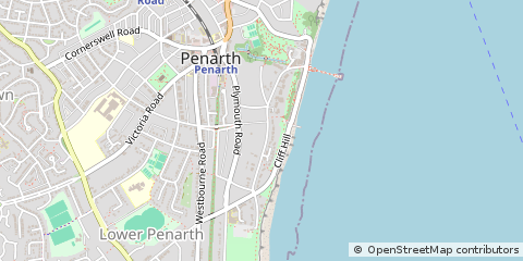 Map of Penarth