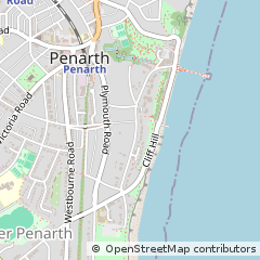 Map of Penarth
