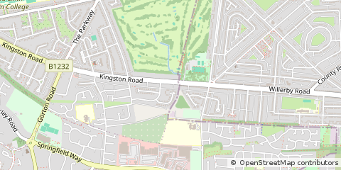 Map of Willerby, East Yorkshire