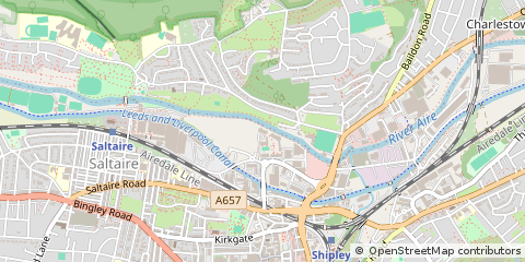 Map of Shipley