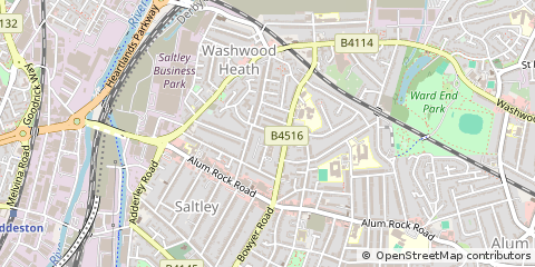 Map of Birmingham