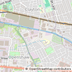 Map of Manchester