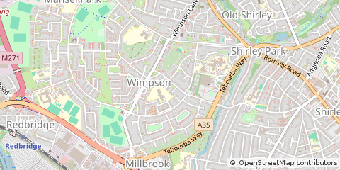 Map of Southampton