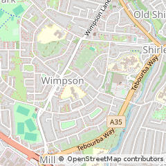 Map of Southampton