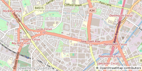 Map of Birmingham