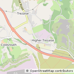 Map of Roche, Cornwall