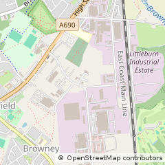 Map of Durham, County Durham