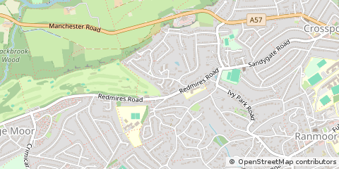 Map of Sheffield