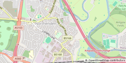 Map of Manchester