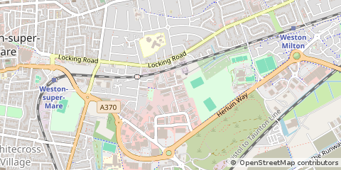 Map of Weston-Super-Mare